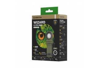 Фонарь Armytek Wizard C2 Pro Max Olive Белый