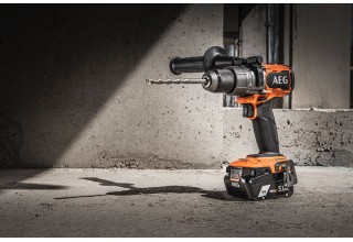 Дрель-шуруповерт ударная аккумуляторная бесщеточная AEG BSB18C3BL-X02C