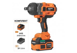 Гайковерт аккумуляторный DAEWOO DAX 8021Li SET