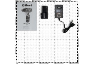 Дрель-шуруповерт аккумуляторная Bort BAB-12x2Li-F