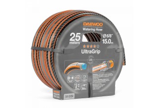 Шланг поливочный 5/8 " (15мм) DAEWOO UltraGrip 25 метров