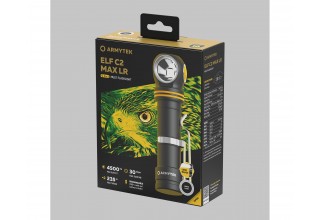 Фонарь Armytek Elf C2 Max LR USB-C Белый