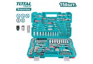 Набор инструментов TOTAL THKTHP21566 (156 предметов)