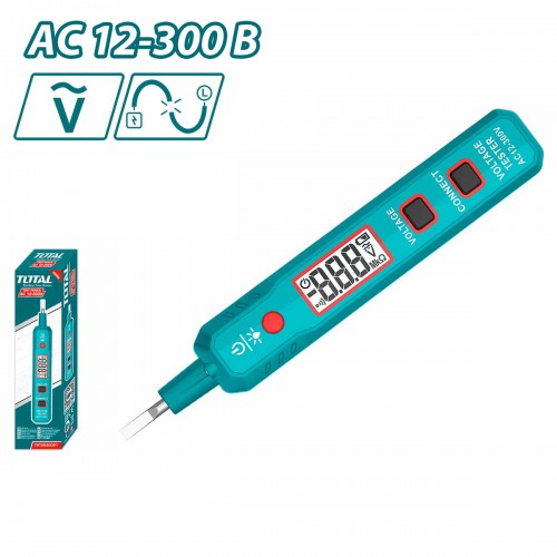 Отвертка индикаторная 12-300 В TOTAL THT2930021