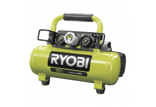 Компрессор безмасляный коаксиальный аккумуляторный RYOBI R18AC-0 (без батареи) система
                              ONE +