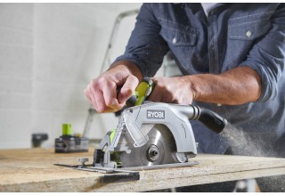 Пила циркулярная RYOBI R18CS-0 (без батареи) система ONE +