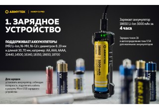Зарядное устройство Armytek Handy C1 Pro
