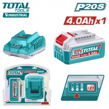 Аккумулятор с зарядным устройством TOTAL TFBCPK1012