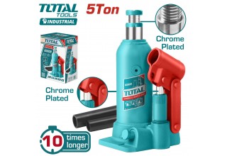 Домкрат гидравлический бутылочный 5 т TOTAL THT109054