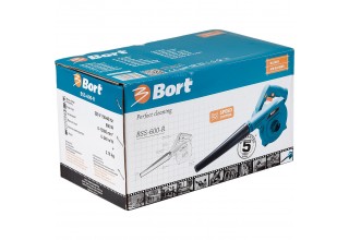 Воздуходувка-пылесос электрическая Bort BSS-600-R