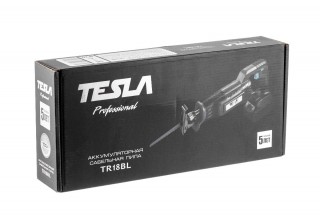 Пила сабельная аккумуляторная TESLA TR18BL