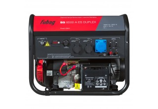 Генератор бензиновый FUBAG BS 8500 A ES DUPLEX с электростартером и коннектором автоматики
