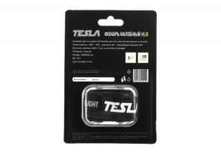Фонарь налобный TESLA HLR