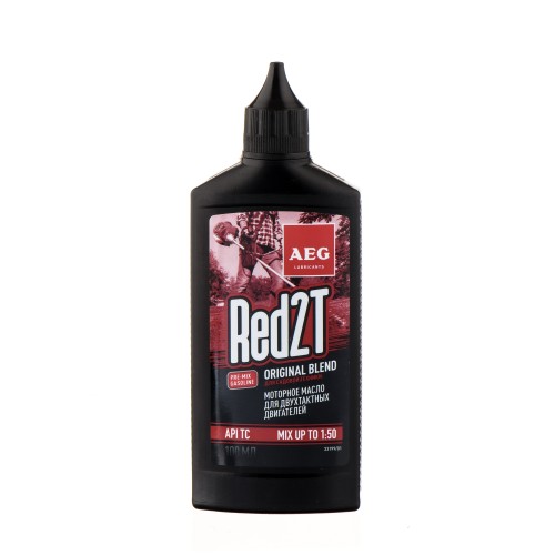 Масло для 2-х тактных двигателей AEG Universal 2T Motor Oil API TC мин. (100мл)