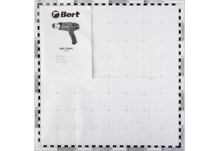 Фен строительный (термовоздуходувка) Bort BHG-2000X