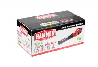 Воздуходувка аккумуляторная Hammer VZD40V