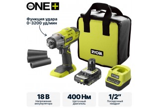 Гайковерт RYOBI R18IW3-120S система ONE +