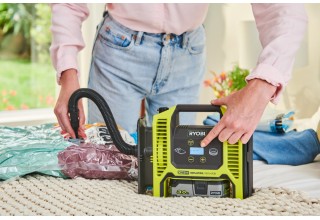 Компрессор автомобильный аккумуляторный RYOBI R18MI-0 (без батареи) система ONE +