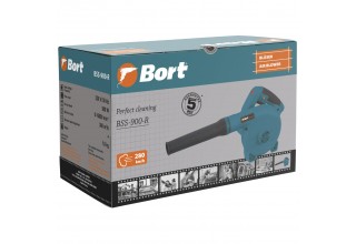 Воздуходувка-пылесос электрическая Bort BSS-900-R