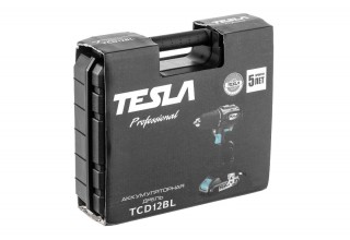 Дрель-шуруповерт аккумуляторная TESLA TCD12BL