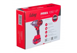 Гайковерт аккумуляторный FUBAG PRWA 1050 1/2’’