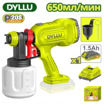 Краскораспылитель аккумуляторный DYLLU DTSU30662