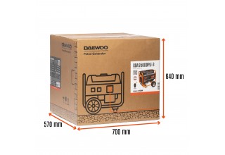 Генератор бензиновый DAEWOO GDA 9500DPLi-3