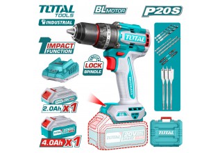 Дрель-шуруповерт ударная TOTAL TIDLI20868