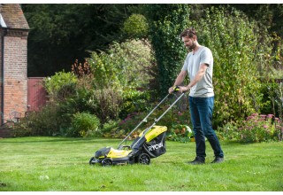 Газонокосилка RYOBI RLM18X33B40 система ONE +