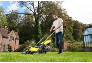 Газонокосилка RYOBI RLM18X33B40 система ONE +