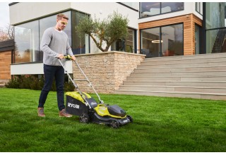 Газонокосилка RYOBI RY18LMX37A-150 система ONE +