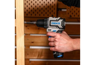 Дрель-шуруповерт аккумуляторная DEKO Loner 12V PRO 085-1011