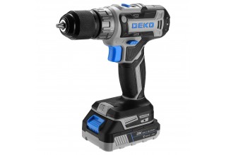 Дрель-шуруповерт аккумуляторная DEKO DKCD20V ONE + SET 63