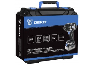 Гайковерт аккумуляторный DEKO ZKIS20 PRO MAX 083-1088