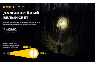 Фонарь Armytek Bear WRG