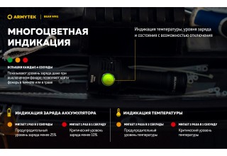 Фонарь Armytek Bear WRG