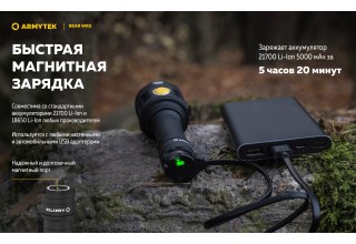 Фонарь Armytek Bear WRG