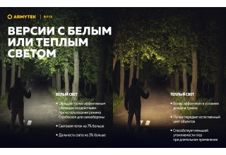 Фонарь Armytek Elf C2 USB-C Теплый