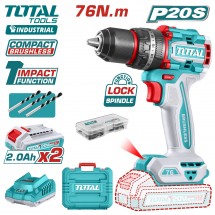 Дрель-шуруповерт ударная TOTAL TIDLI20768