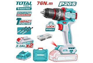 Дрель-шуруповерт ударная TOTAL TIDLI20768