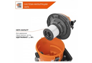 Пылесос строительный DAEWOO DAVC 2014S