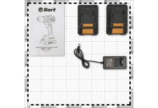 Дрель-шуруповерт аккумуляторная Bort BAB-21-BLK