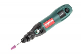 Гравер аккумуляторный Hammer Flex AMD3.6Li USB с набором