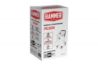 Пылесос строительный Hammer Flex PIL50A