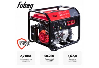 Сварочный генератор FUBAG WCE 250 DC ES с электростартером