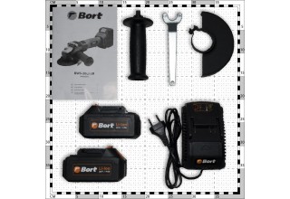 Углошлифмашина аккумуляторная Bort BWS-20Li-SR