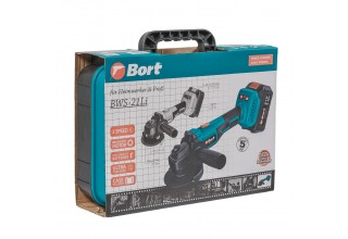 Углошлифмашина аккумуляторная Bort BWS-21Li
