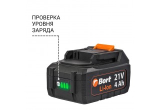 Углошлифмашина аккумуляторная Bort BWS-21Li