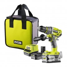 Дрель-шуруповерт RYOBI R18PD7-252S система ONE +
