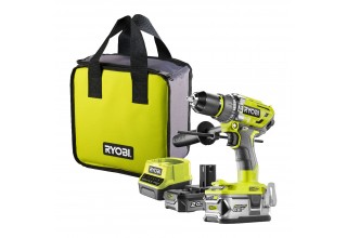 Дрель-шуруповерт RYOBI R18PD7-252S система ONE +